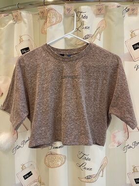 Cropped Mauve Women's Lululemon the Lab Tee